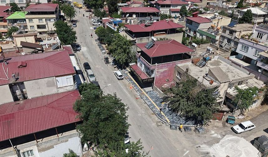 Dulkadiroğlu Hacı Murat Caddesi Modern Görünüme Kavuşuyor