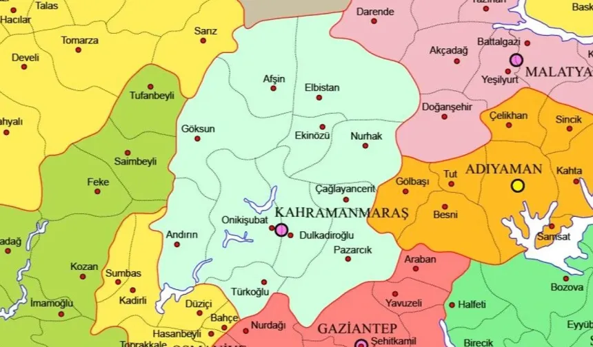 Kahramanmaraş’ın En Kalabalık İlçesi Belli Oldu
