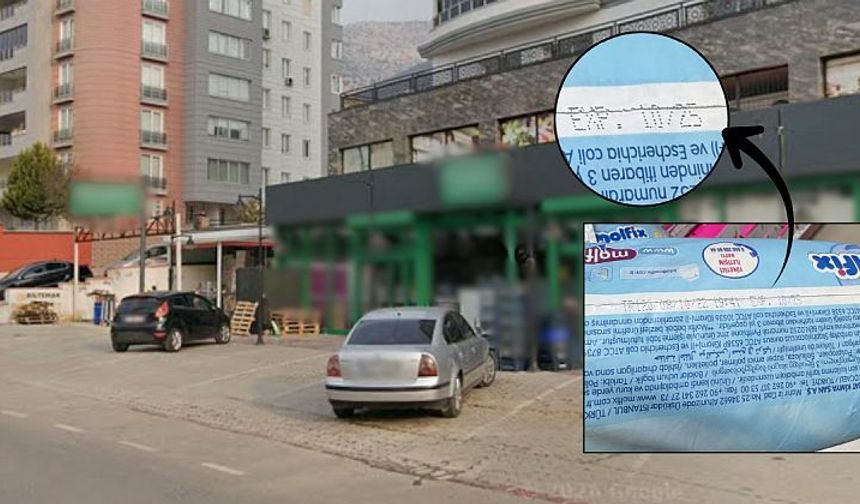 Zincir marketin raflarında son kullanma tarihi geçmiş ürünler satılıyor