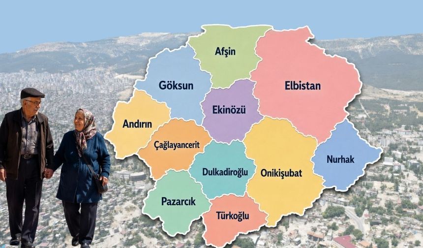 Kahramanmaraş’ta Emekli Dostu O ilçeler