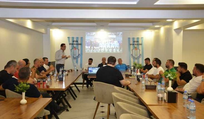 Afşin Spor'a İş Dünyasından Güçlü Destek: Hedef 3. Lig