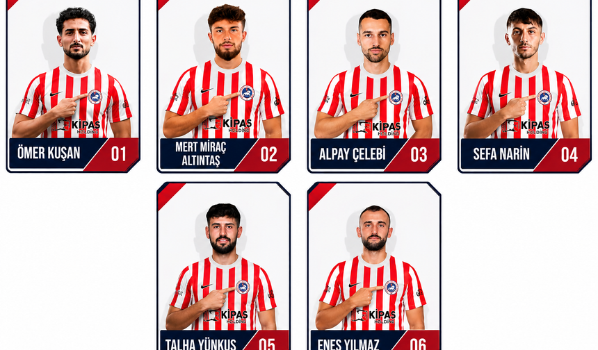 Kahramanmaraş’ta İmza Günü: 6 Futbolcu Birden Geliyor
