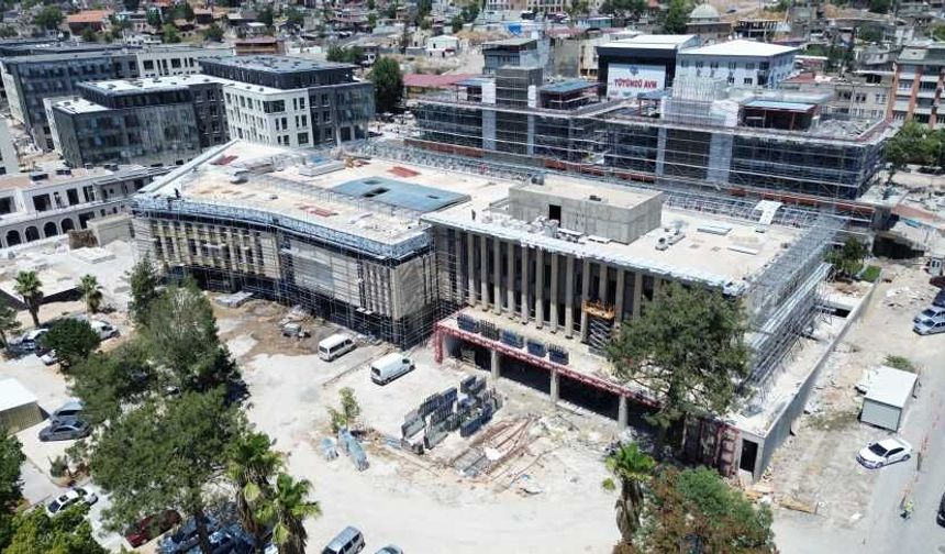 Yeni Hükümet Konağında Geri Sayım: Çalışmaların Yüzde 70'i Tamamlandı