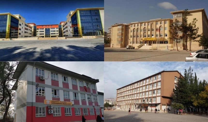 2026 yılı Kahramanmaraş lise taban puanları