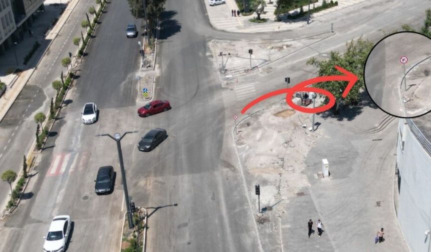 Azerbaycan Bulvarı’ndan Hükümet Caddesi’ne Dönüş Trafiğe Kapatıldı
