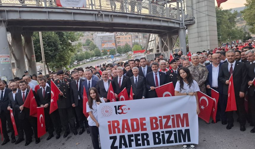 15 Temmuz ruhu Kahramanmaraş'ta yaşatıldı