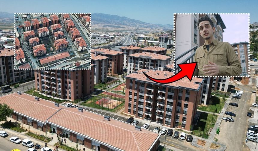 Ruhi Çenet Depremin Sembol Noktası Ebrar Sitesini Gezdi