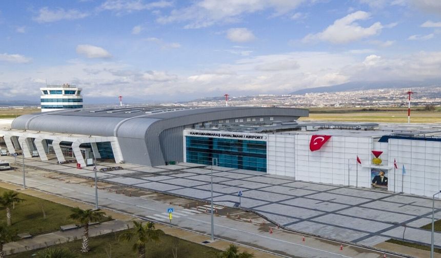 Kahramanmaraş Havalimanı'na Kanopi Yapılıyor
