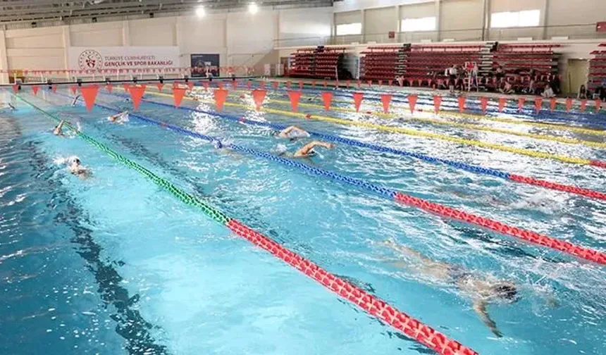 Kahramanmaraş’ta en sevilen spor dalı yüzme