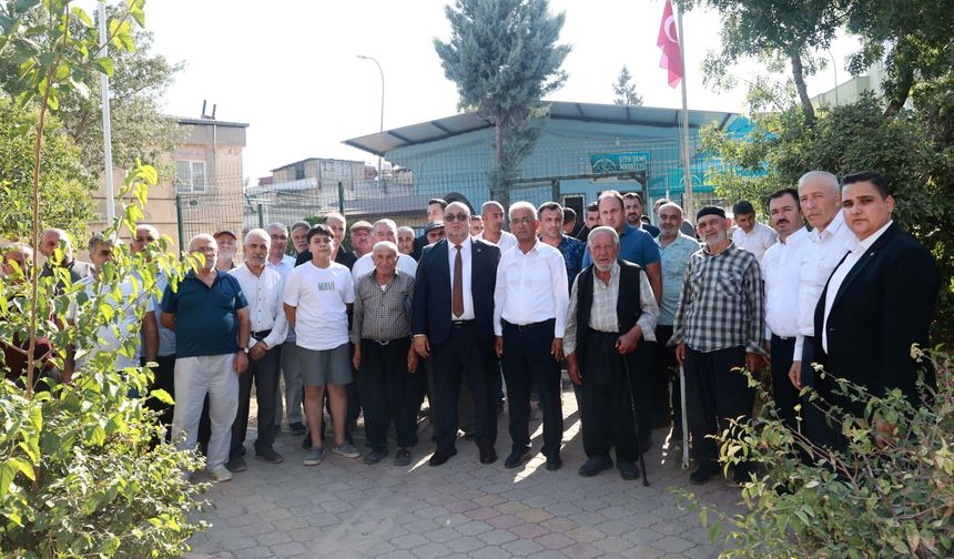 BAŞKAN AKPINAR 98. MAHALLE TOPLANTISINI ŞEYH ŞAMİL MAHALLESİNDE GERÇEKLEŞTİRDİ