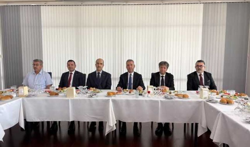 KSÜ Rektörü Okumuş Basın Mensuplarıyla Bir Araya Geldi