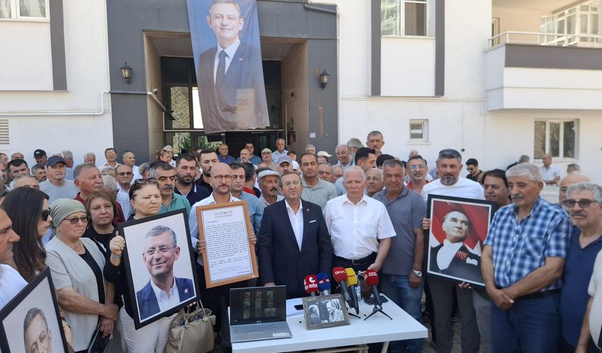CHP Kahramanmaraş teşkilatı toplu istifa etti