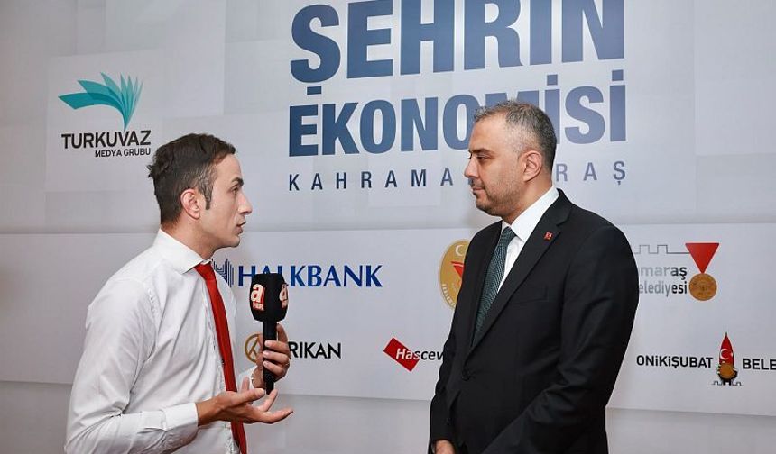 Başkan Toptaş, Şehrin Ekonomisi Zirvesi’nde Onikişubat’ın kalkınma vizyonunu anlattı