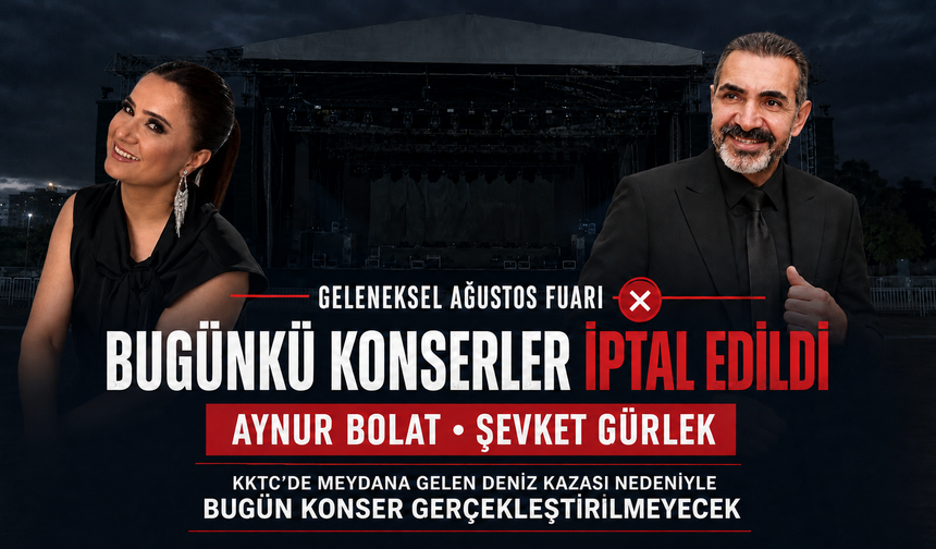 Ağustos Fuarı’nda Bugünkü Konserler İptal Edildi