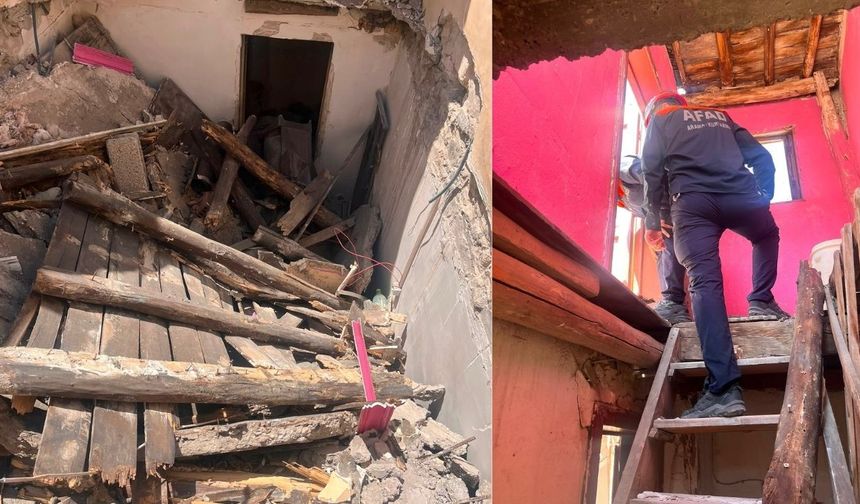 Kahramanmaraş’ta Korkutan Anlar! Bina Bir Anda Yıkıldı