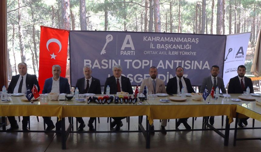 Anahtar Partili Güngör Kahramanmaraş'ta Gündemi Değerlendirdi