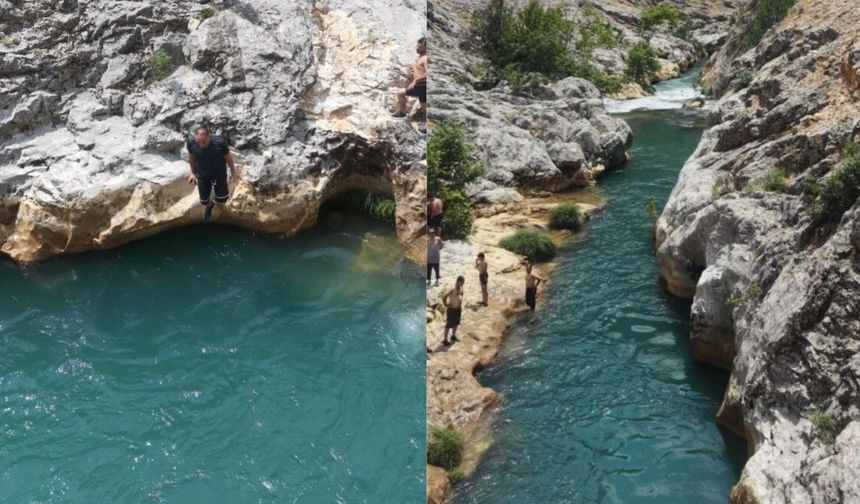 Kahramanmaraş’ta yok böyle bir güzellik, Helete Kanyonu