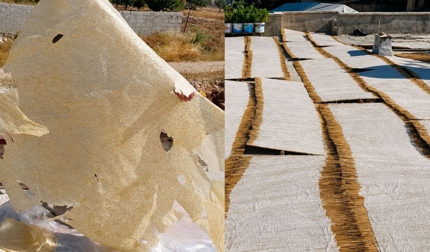 Kahramanmaraş’ta Tarhana Kuruturken Naylon mu, Tarhana Çiği mi Kullanılmalı?
