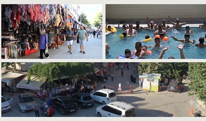 Kahramanmaraş'ın bu bölgesinin nüfusu 3 bin ama yazın 25 bine çıkıyor!
