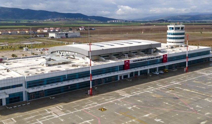 Kahramanmaraş Havalimanı 200 Bin Yolcu Sınırında