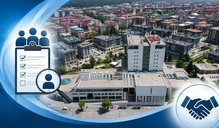 Kahramanmaraş’ta iş arayanlar müjde! Belediye personel alıyor