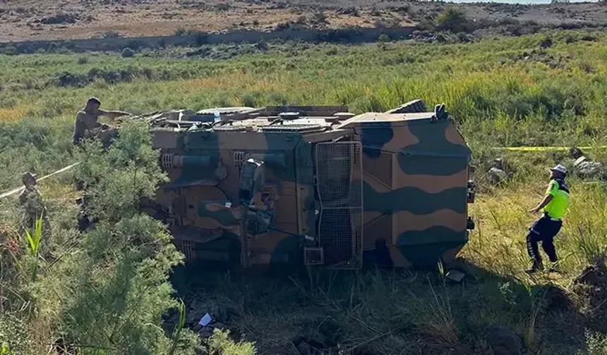 Iğdır’da askeri araç devrildi: 1 şehit, 2 yaralı