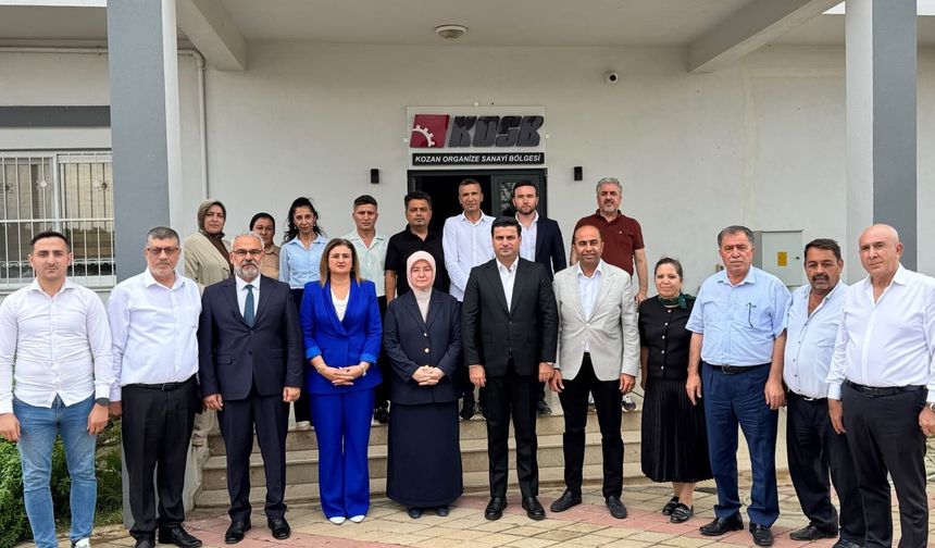 AK Parti Kahramanmaraş Milletvekili Köksal'dan Kozan'a ziyaret