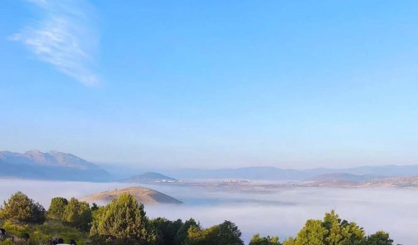 Kahramanmaraş’ta bulut denizi bülüyor