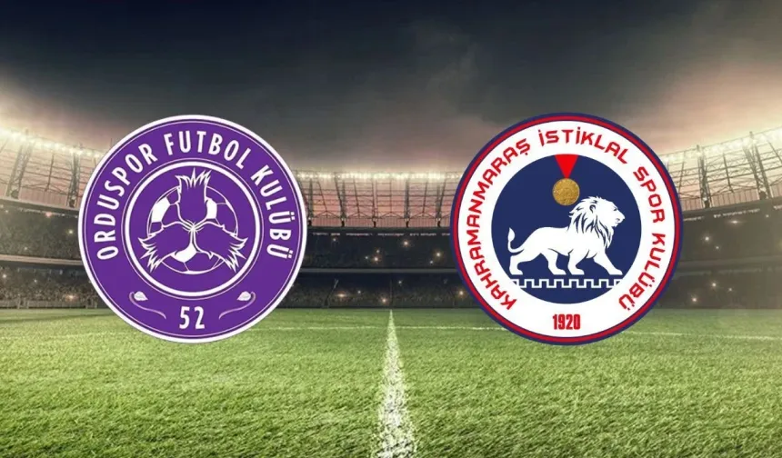 52 Orduspor FK - Kahramanmaraş İstiklalspor Maçı Canlı İzle