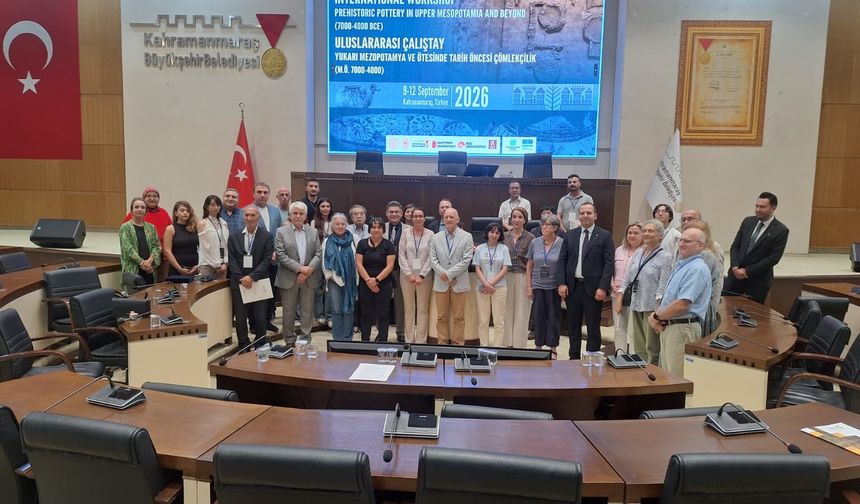 Kahramanmaraş’ta Tarih Öncesi Çömlekçilik Çalıştayı Başladı