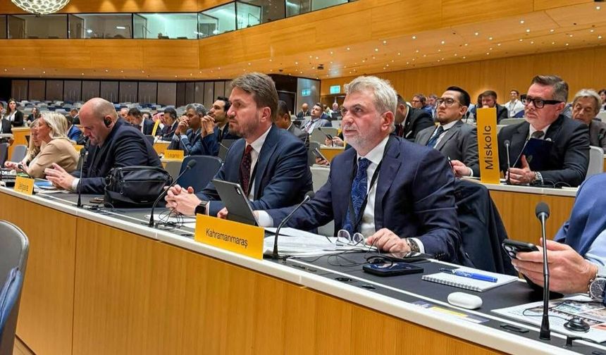 Fırat Görgel, BM Belediye Başkanları Forumu İçin Cenevre’de