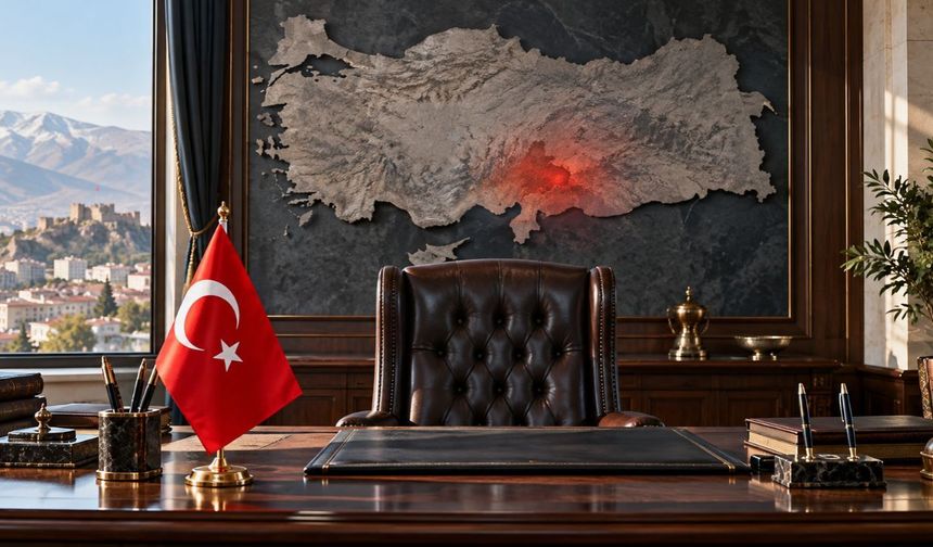 Türkiye’nin vali haritasında Kahramanmaraş dikkat çekti