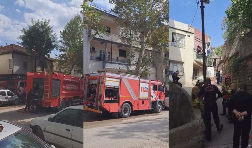 Kahramanmaraş’ta müstakil evde çıkan yangın söndürüldü