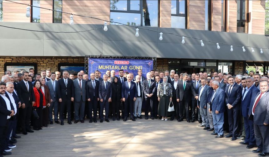 Kahramanmaraş’ta Muhtarlar Günü’nde Anlamlı Buluşma