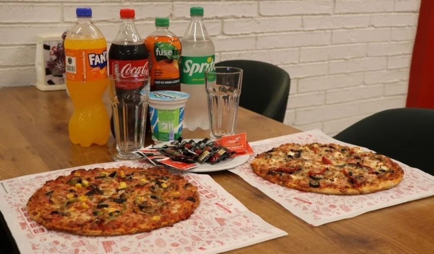 Kahramanmaraş’ta pizza severlere müjde, 2 orta boy pizza ve içecek 450 TL