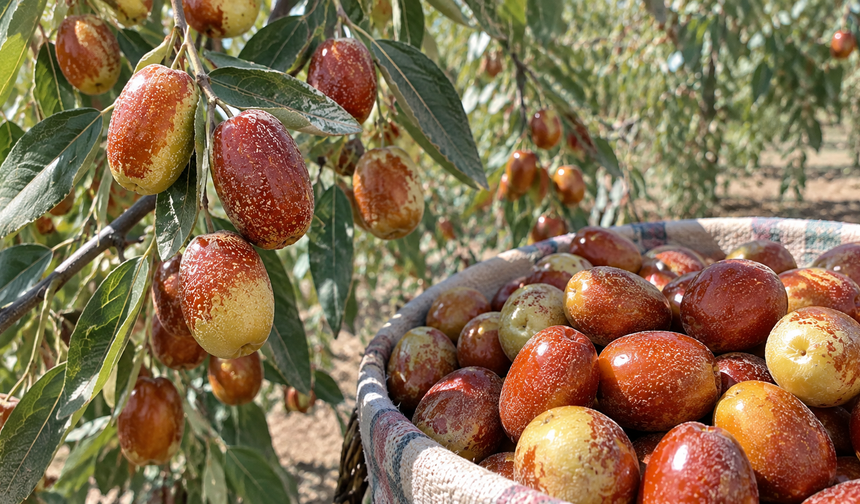 Kahramanmaraş’ta Sonbaharın Şifa Deposu İğde Olgunlaştı