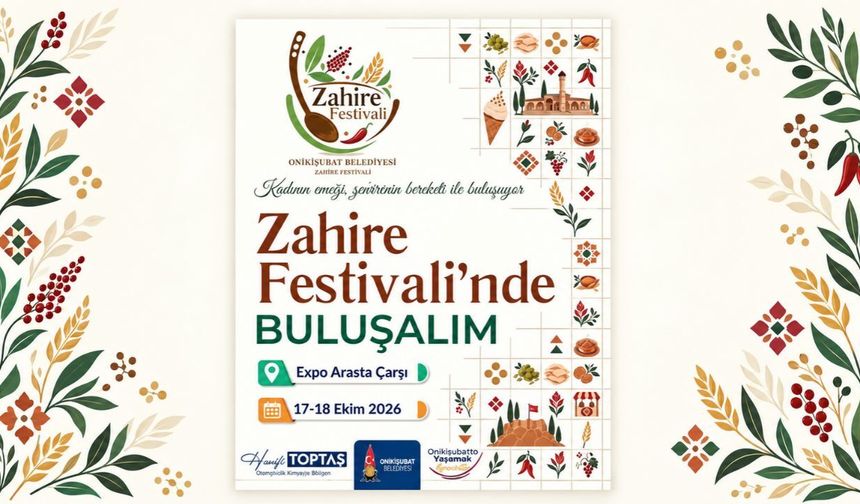 Kahramanmaraş’ta Zahire Festivali İçin Geri Sayım Başladı