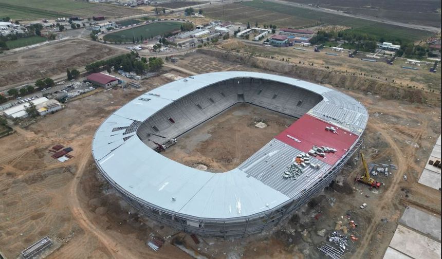 Kahramanmaraş’ın 17 Bin 500 Kişilik Stadyumunda Sona Yaklaşıldı