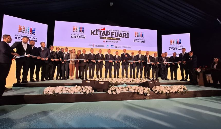 Kahramanmaraş Kitap Fuarı Kapılarını açtı