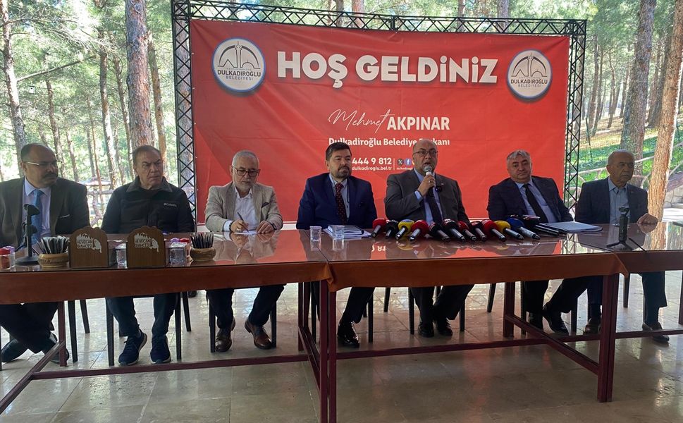 Dulkadiroğlu Belediye Başkanı Mehmet Akpınar yapılan çalışmaları anlattı
