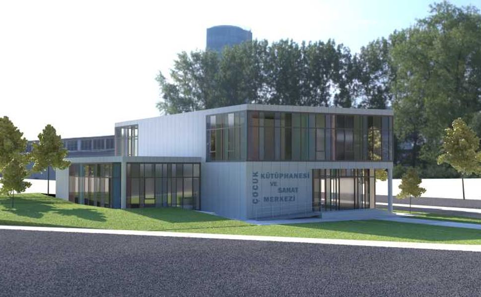 Şehre Yeni Sosyal ve Kültürel Merkez; Çocuk Kütüphanesi ve Sanat Merkezi