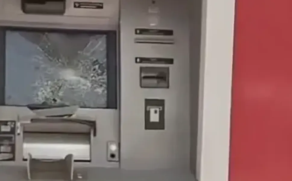 Gaziantep’te çok sayıda ATM tahrip edildi