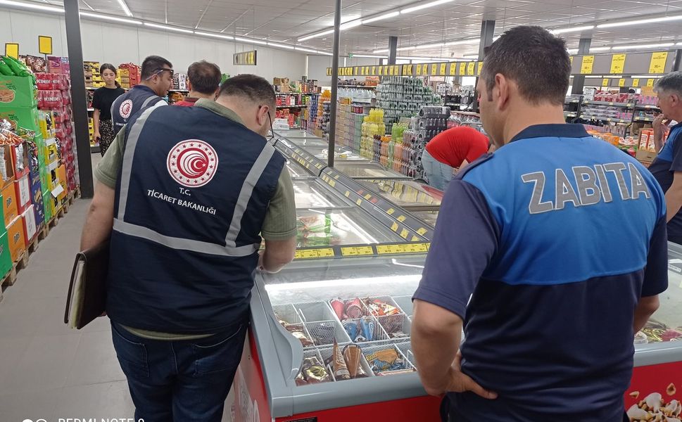 Kahramanmaraş’ta marketler denetlendi