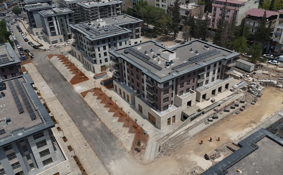Kahramanmaraş'ta şehir merkezi yeniden ayağa kalkıyor