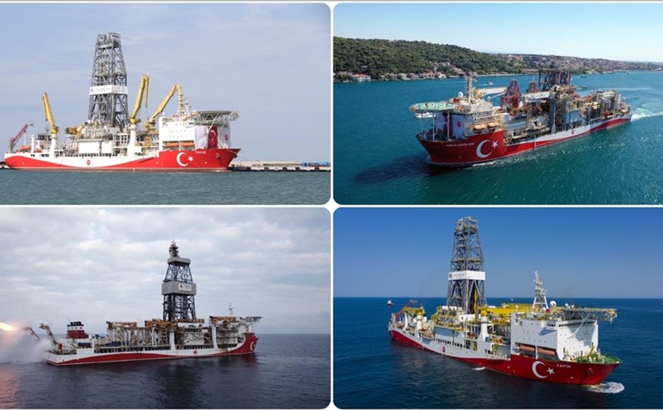Türkiye, dünyanın en büyük 4. deniz enerji filosuna sahip