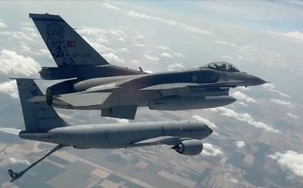 MSB, Mukabil Hava Harekatı'na 3 uçakla katıldı