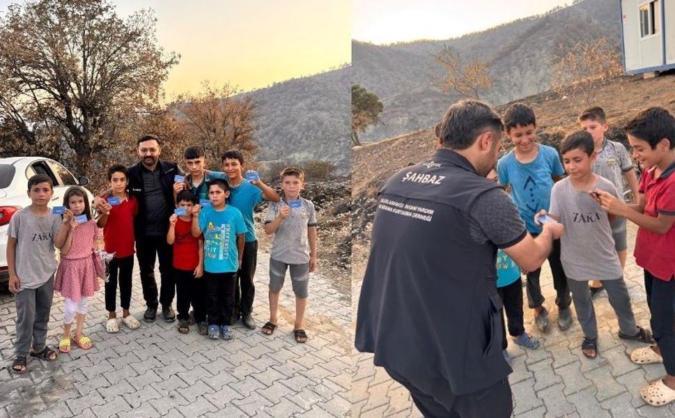 BlueLand’den Mücahit ve arkadaşlarına moral desteği