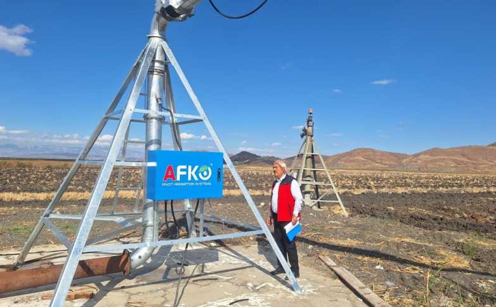 Kahramanmaraş’ta Modern Sulama Sistemiyle Verim Artıyor