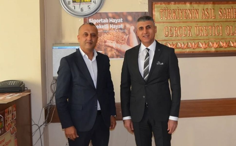 SGK İl Müdürü Karaoğlan, Ziraat Odası’nı Ziyaret Etti