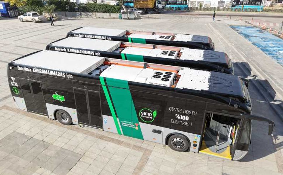 Şehrin İlk Elektrikli Otobüsleri Hayırlı Olsun